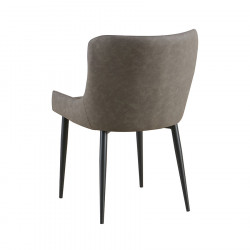 Maria Dining Chair PU Grey